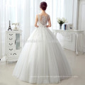 A wholesales pretty more younger design lace appliqued with crystal beads sash gown dress KB172295B